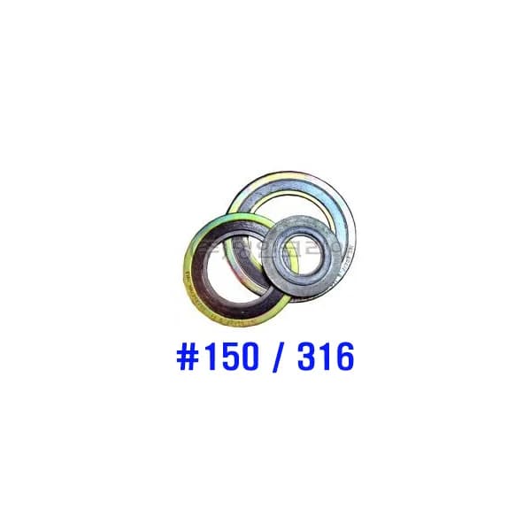 [HANA TOOLS] Metal Gasket Inner/ Outer Ring (SUS316) #150 400A