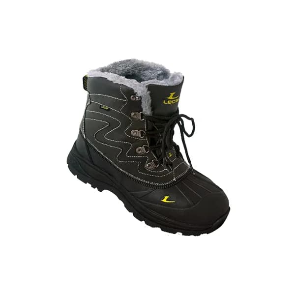 [LECAR] 6 - inch Winter Safety Boots LS - 300 (Black, 245mm, Winter/ Work Boots)