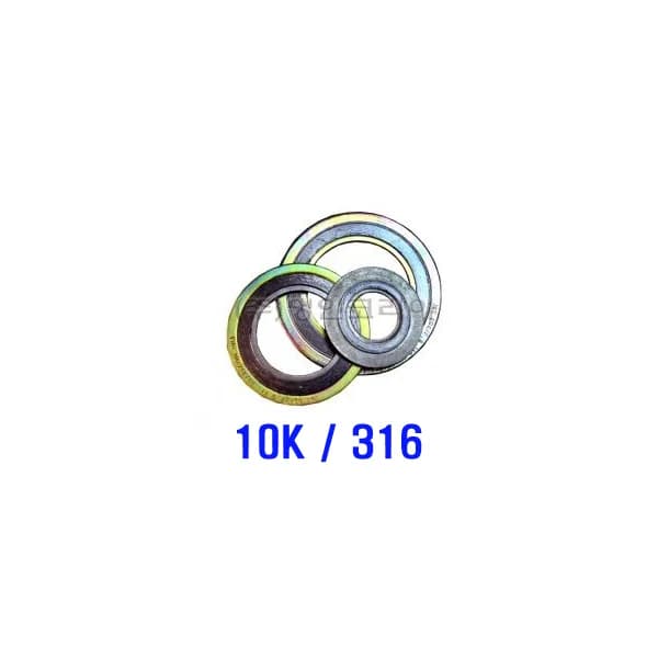 [HANA TOOLS] Metal Gasket Inner Ring (SUS316) Outer Ring (Iron) 10K 500A