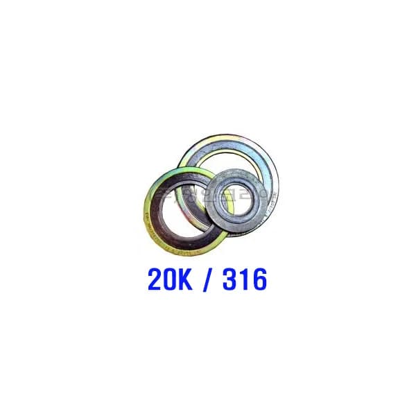[HANA TOOLS] Metal Gasket Inner Ring (SUS316) Outer Ring (Iron) 20K 500A