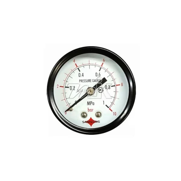 [SAMSUNG GAUGE] Pressure Gauge Type D (40mm) 10KxPT1/ 8 (Calibration Included)