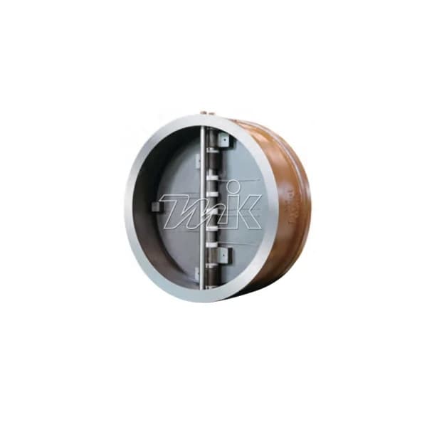 SUSEONG VALVE Dual Check Valve 10K (Made in Korea) Cast Iron/ NBR 100A