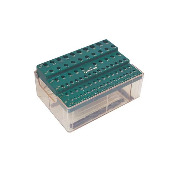 [ROCKY] Drill Case (Square) DS - 10 (Gold Foil Marking)