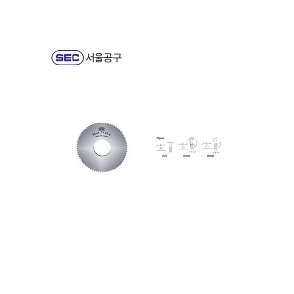 SEOUL TOOL Metal Slitting Saw 125 * 2.5T