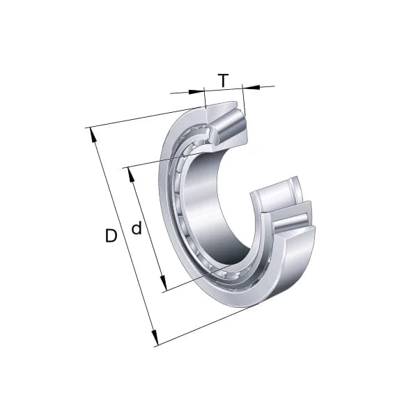 FAG Tapered Roller Bearing (30202~30216) (25mm/ 52mm/ 16.25mm, 1 pc)