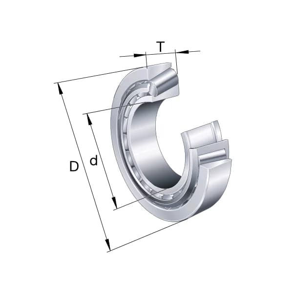 [FAG] Tapered Roller Bearing (32004~32014) (20mm/ 42mm/ 15mm, 1 pc)