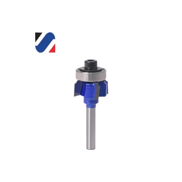 4F Round Face Round Bit Trimmer Bit Shank 6mm