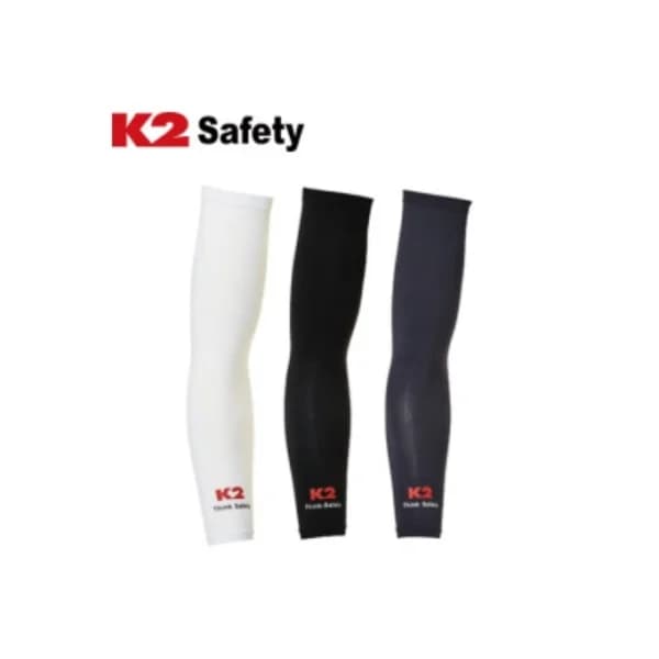 [K2 SAFETY] Premium Cooling Arm Sleeves IUS17904 (Black, L, UV Protection)