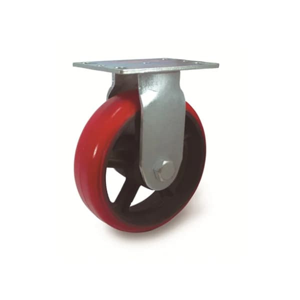 [DAESHIN CASTER] Heavy Duty Caster (China) 42SERIES 12" Heavy Duty Wide Urethane Fixed (R) DS 4212 PUI