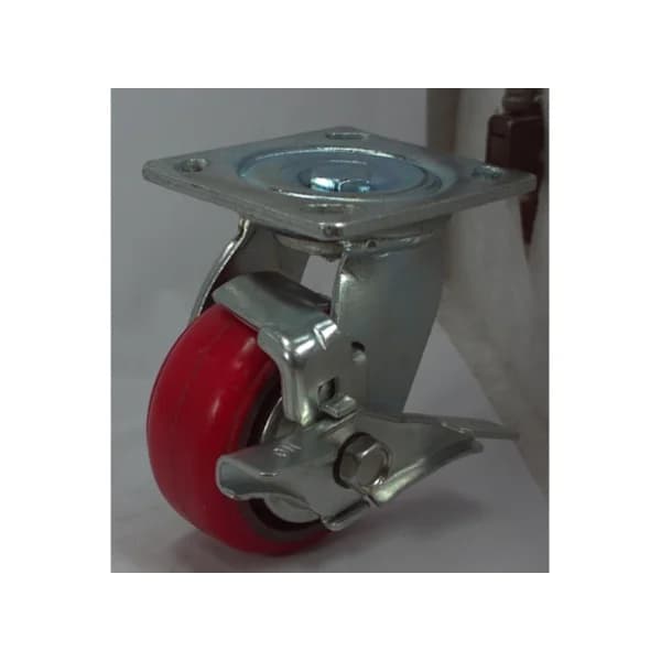[DAESHIN CASTER] Heavy Duty Caster (China) 4" Heavy Duty Wide Urethane Flat - B/ K(BK) DS 4041 PUI