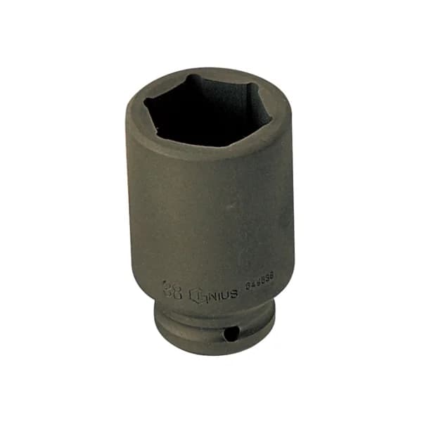 GENIUS Long Impact Socket Hex 1 - inch (25.4mm, 23mm, 849523)