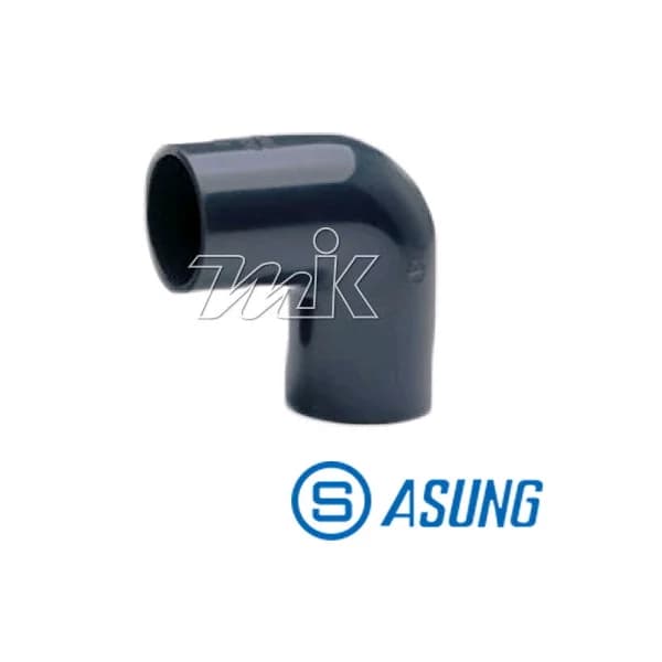 [ASUNG] 90 Degree Elbow (Clean PVC/ 15A/ 22mm, 1 pc)