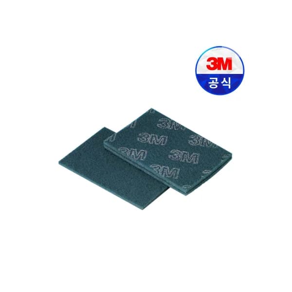 [3M] Mighty Blue Disc Hand Pad (135mmxNH, 140 pcs, Industrial/ Scouring Pad)