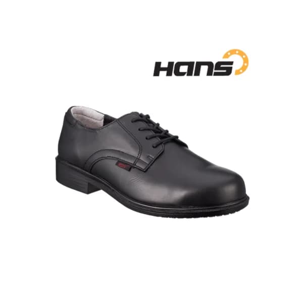 HANS 4 - inch Non - slip Safety Shoes HS - 101 - 1 KING (Black, 265mm, Work Shoes/ Kitchen Shoes/ Chef Shoes)