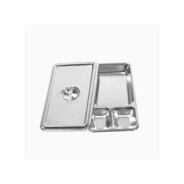 [GM MEDITEC] Dressing Tray Base (230x130x30mm, No Lid/ TD - 02/ Medical Tray/ Stainless Steel/ Tray)