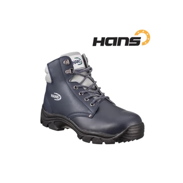 HANS 6 - inch ESD Safety Shoes HS - 52SF (Old HS - 26) (Navy, 270mm, Work Shoes/ Anti - static)