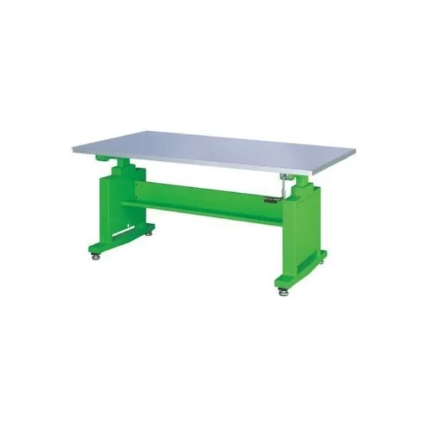 JINSUNG Fixed Height Adjustable Workbench LWT - 1800 - SUS (1800x750x770~1190mm, Blue+Light Gray)
