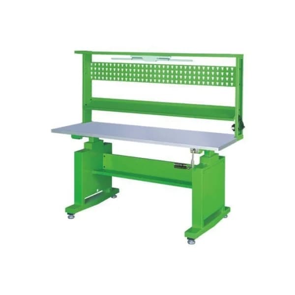 JINSUNG Fixed Height Adjustable Workbench LWT - 1500HR - SUS (1500x750x1570~1910mm, Blue)