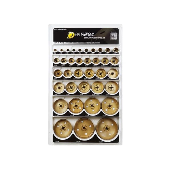 Donghae Hole Cutter Set 36PCS (For Bimetal)