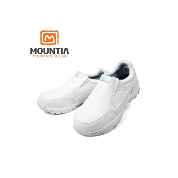 [MOUNTIA] Safety Shoes MT - 04W (White, 270mm, Work Shoes)