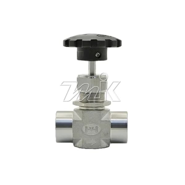 [NAVI MRO] Forged Needle Valve (F304 Threaded/ 15A/ 5, 000PSI/ BAR Handle, 1 pc)