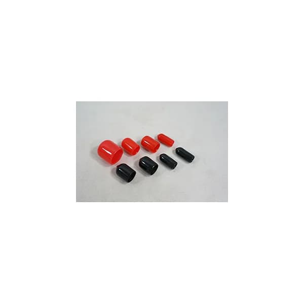 [COMMERCIAL ITEM] PVC Flexible End Cap (Black/ 3.5mm, 35 pcs)