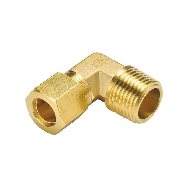 [CDC] Brass Elbow BMRL (3/ 4 - 3/ 4inch/ 22.8mm, 2pcs)