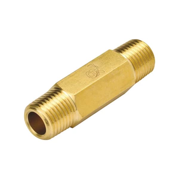 [CDC] Brass Hex Nipple BMMU (3/ 8inch/ 17mm, 5pcs)