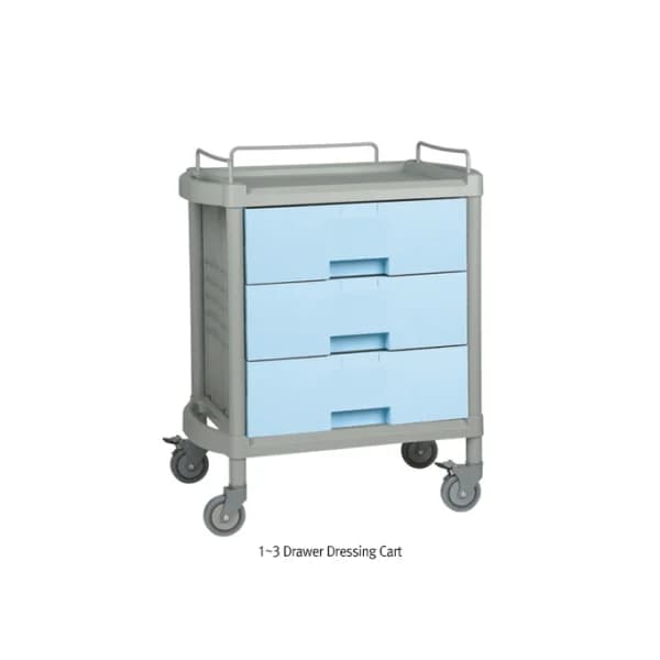 DAIHAN Drawer Cart (3 Drawers, W74×D48×H89cm, DH.Car3075D3)