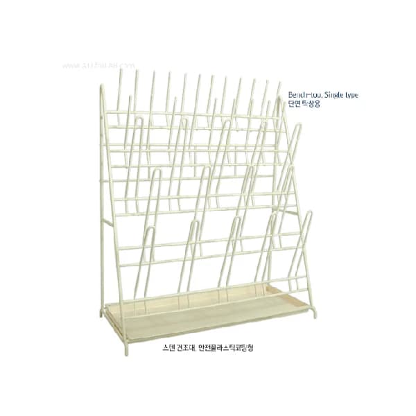 [SCILAB KOREA] Stainless Steel Drying Rack w43 x d20 x h50cm Ivory SL.Rac7011
