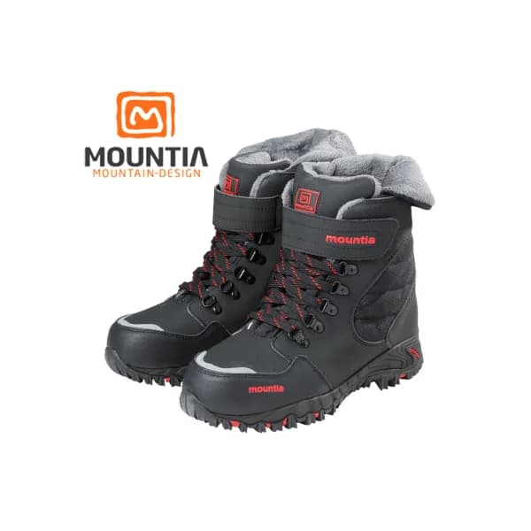 MOUNTIA MT - 70 Winter Safety Boots (No Zipper) Black Size 245mm