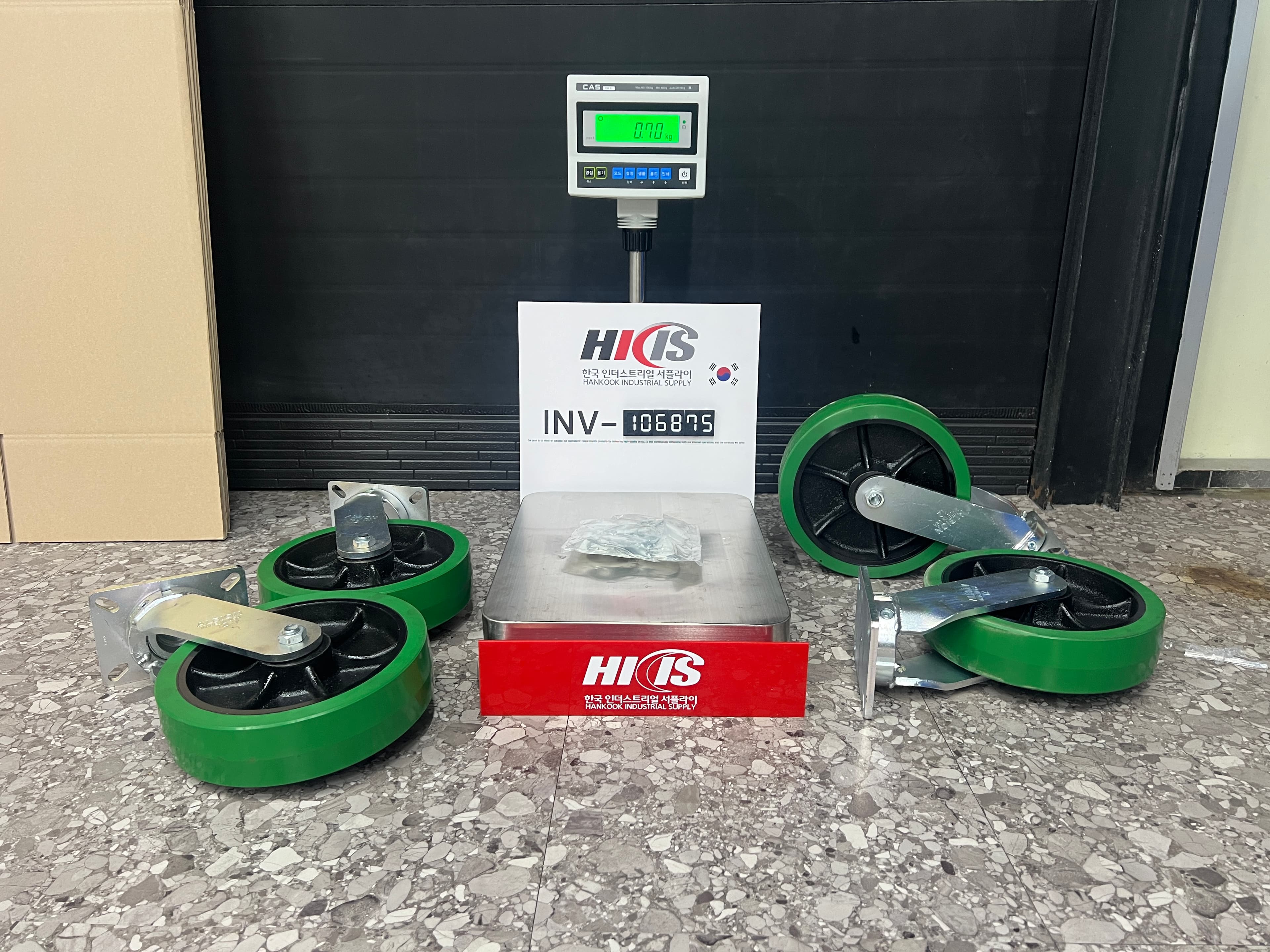 Cover Image for Invoice 108875 | Albion Caster 400PX12509S / SL400000 Export Case